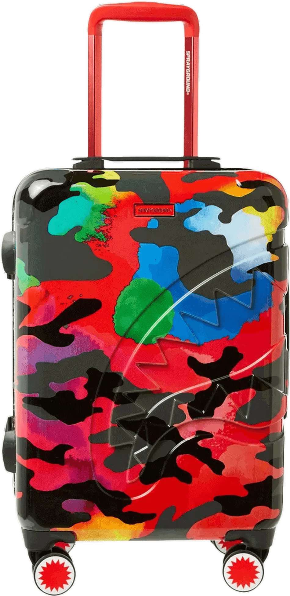 спрейграунд камобърст шаркнаутикс твърд калъф за ръчен багаж 99000