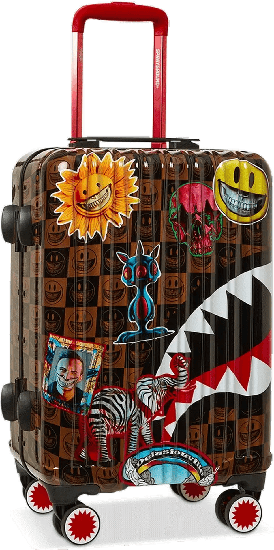 Sprayground Mogul Global Popaganda Ron English Ediție Bagaj De Mână Hardshell 99000