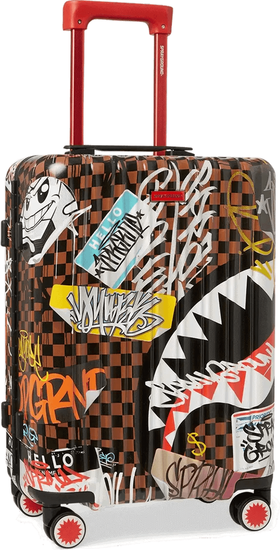 Sprayground Rechini în Paris Rizz Sharknautics Bagaj De Mână Hardshell 99000