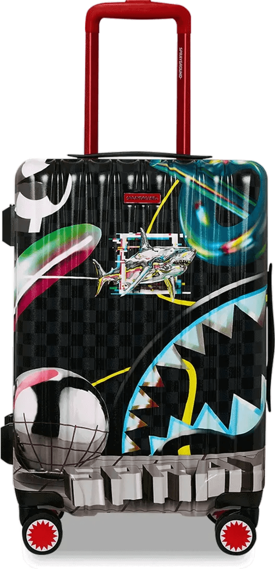 Sprayground Minte Călătorie Rechin Dozare Sharknautics Husă Tare Bagaj De Mână 99000