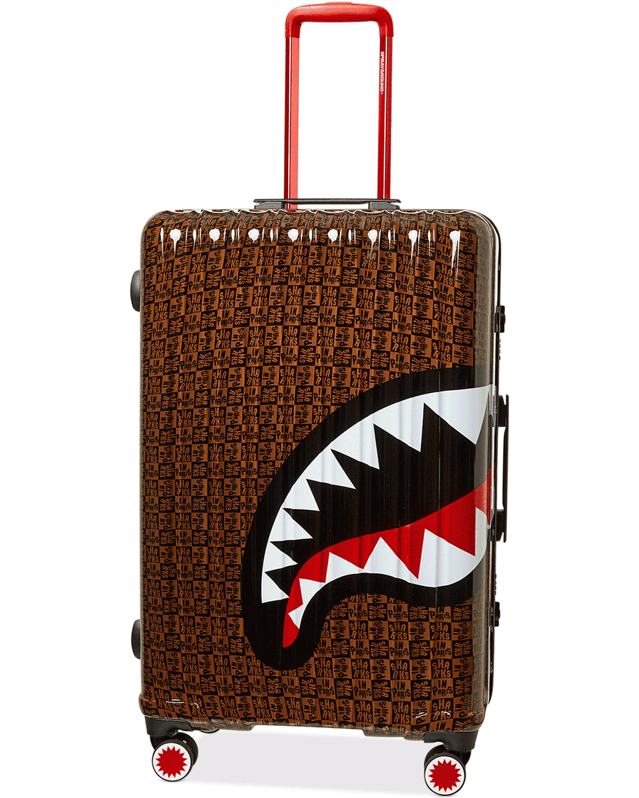 Sprayground Frenzy Sharks Sharknautics Bagage Rigide Pleine Grandeur